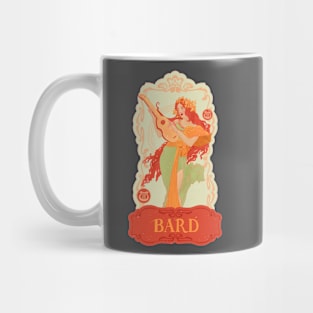 Bard Art Nouveau Mug